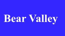 Bear Valley CA